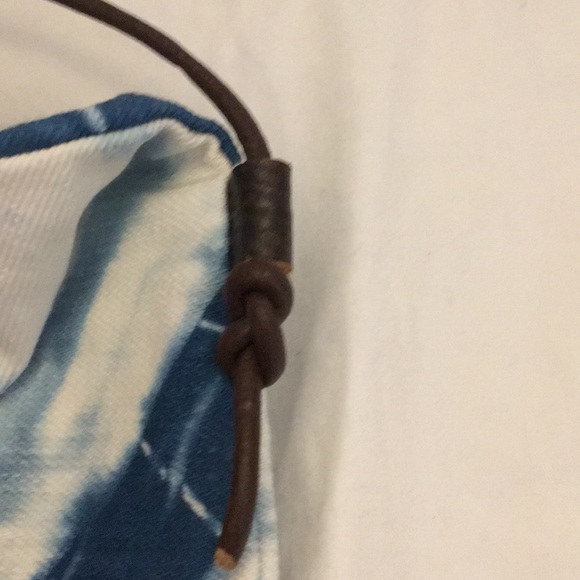 Crossbody Shibori Dyed Pouch - Picture 4 of 4